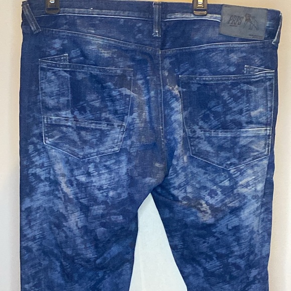 PRPS 'Demon' Selvedge Graphic Print Straight-Skinny Denim Jeans (38W x 34L) - Picture 7 of 8